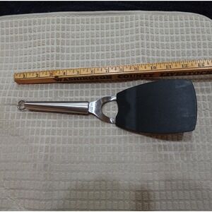 Oneida Stainless Steel Handle Spatula Black Nylon Head Kitchen Turner 12 Inch